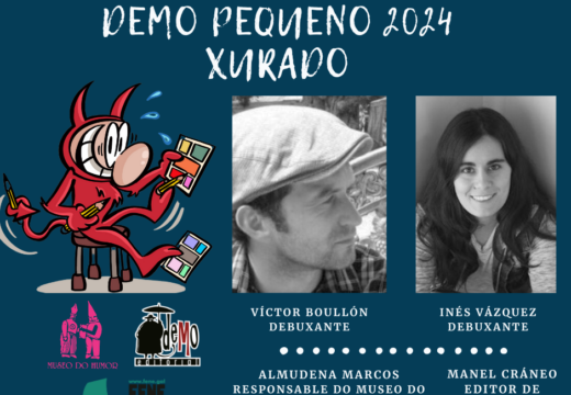 O Museo do Humor Xaquín Marín e Demo Editorial darán a coñecer o 20 de maio os debuxos gañadores do concurso Demo Pequeno